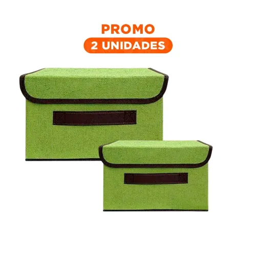 GENERICO Pack2 Modulo De Tela Verde 25x19x16cm Para Orden