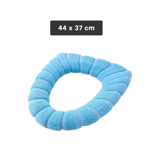 GENERICO Aro Textil Para Inodoro Afelpado Suave Y Calido