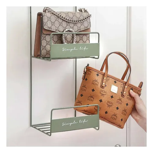 GENERICO Organizador De Carteras Verde De 2 Niveles
