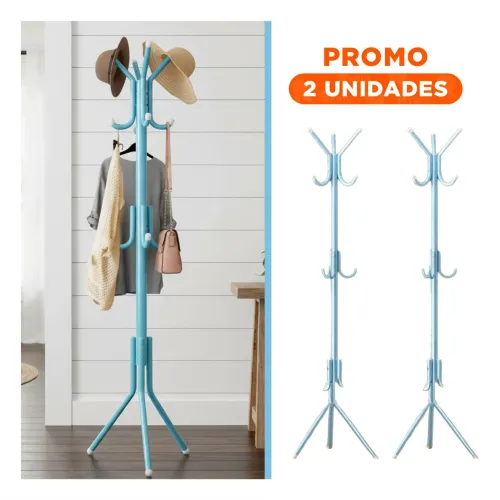 GENERICO Pack2 Colgador Multiuso 175x45cm Para Organizar