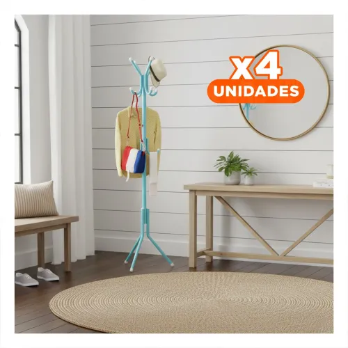 GENERICO Pack4 Colgador Multiuso 175x45cm Para Mantener