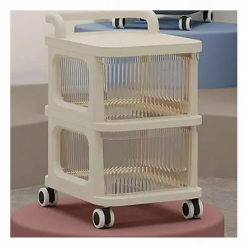 GENERICO Carrito Organizador Cerrado Con Cajones De 2