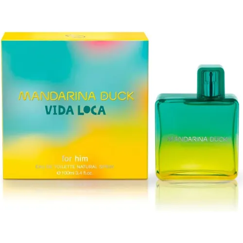 MANDARINA DUCK Perfume Hombre Md For Him Vida Loca Edt 100 Ml