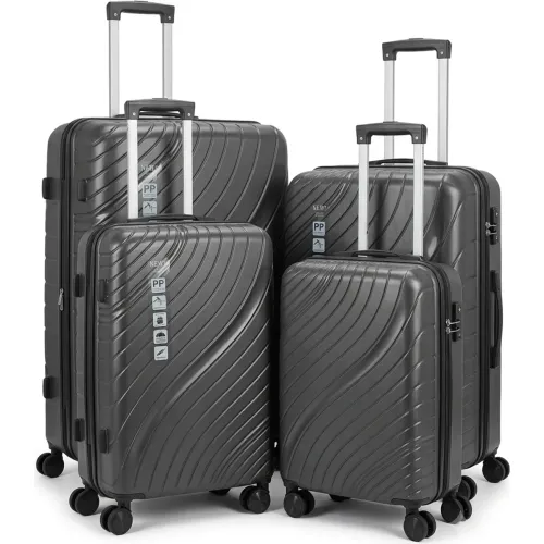 MAKEWAY Set De Maleta De Viaje Pp 18 - 20 - 24 - 28