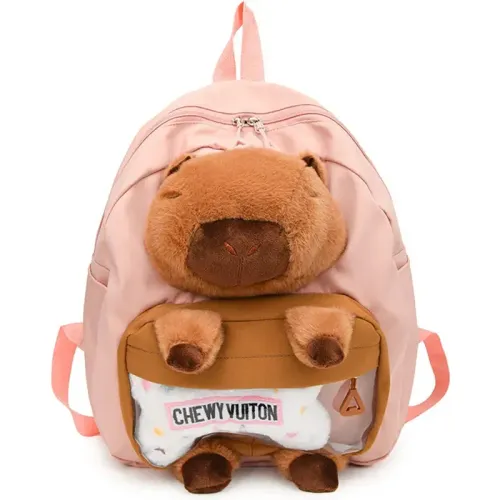 MAKEWAY Mochila Capibara Peluche De Felpa