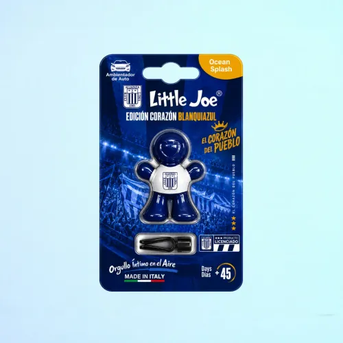 LITTLE JOE Aromatizante Para Auto Edicion Corazon Blanquiazul Ocean Splash Little Joe