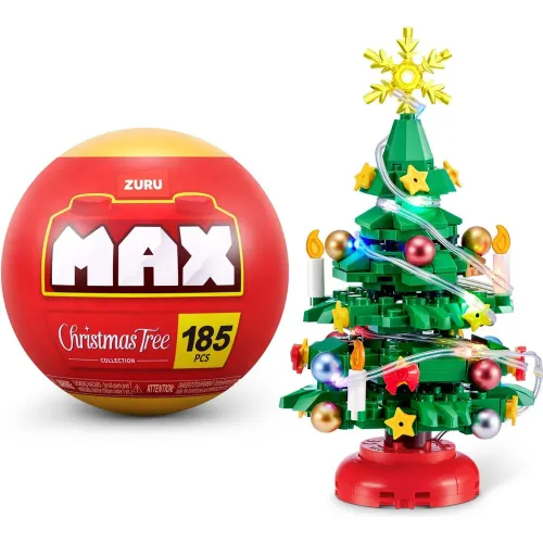 MAX Capsula Sorpresa Coleccion Navidad Arbol 185pz Max