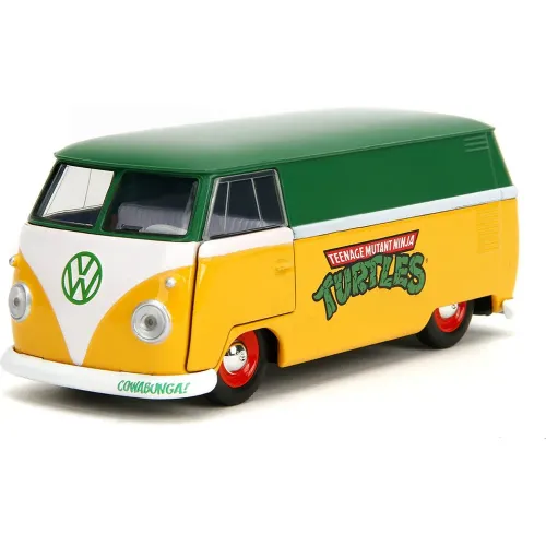 TORTUGAS NINJA Auto Diecast Vw 1961 Escala 1:32 - Jada
