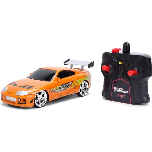 RAPIDOS Y FURIOSOS Vehiculo A Control Remoto Toyota Supra 1995 Escala 1:24 - Jada