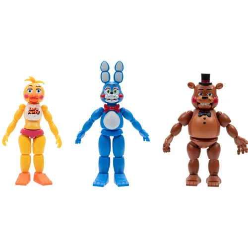 FIVE NIGHTS AT FREDDYS Pack X3 Figuras Five Nights At Freddys