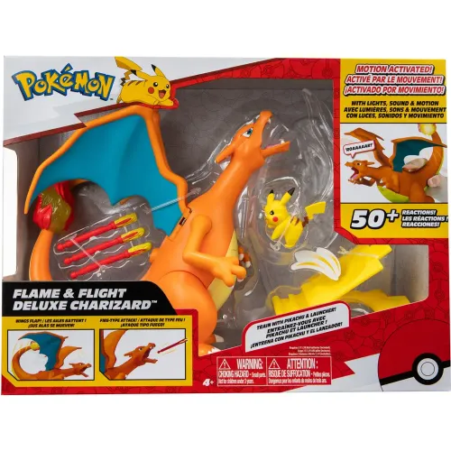 POKEMON Pack X2 Figuras De Lujo Charizard Y Pikachu