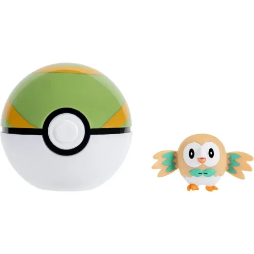 POKEMON Pokebola Con Figura - Rowlett
