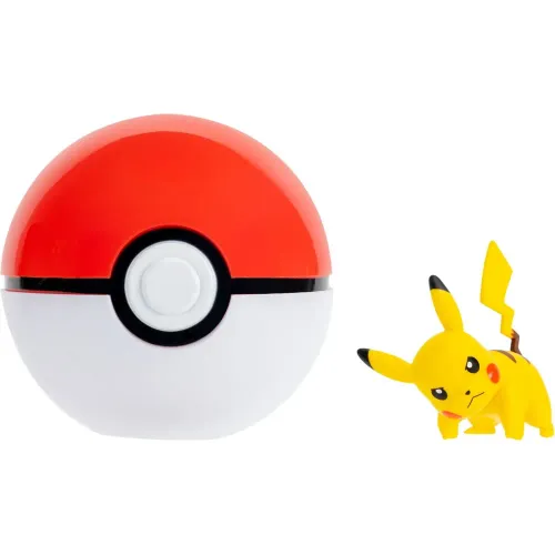 POKEMON Pokebola Con Figura - Pikachu