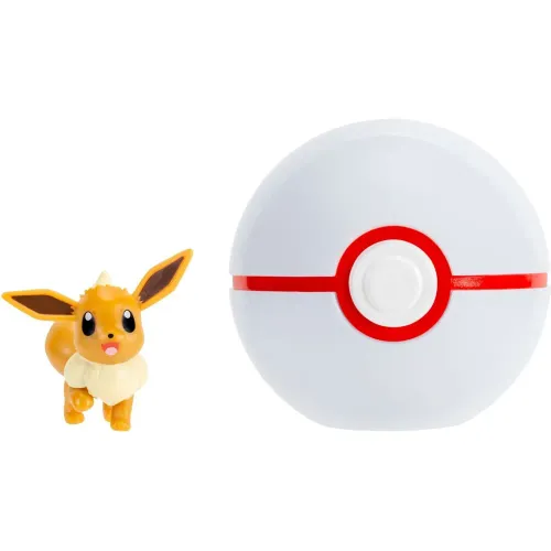 POKEMON Pokebola Con Figura - Eevee