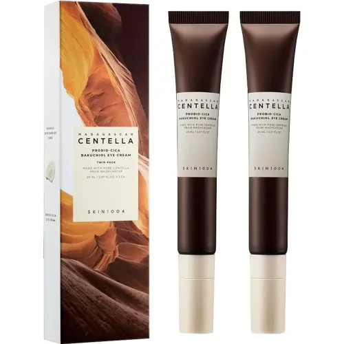 SKIN 1004 Pack De Contorno De Ojos Skin1004 Madagascar Centella Probio-Cica Bakuchiol 20ml-2unds