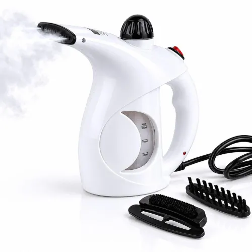 GENERICO Plancha A Vapor Portátil Blanco Sc-9741 Para Ropa 800w Planchado Vertical
