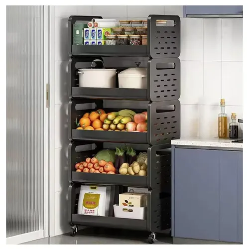 GENERICO Estante Organizador De Cocina Carrito De Almacenamiento Multiusos De 5 Niveles