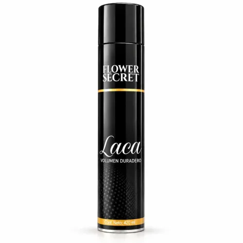 GENERICO Laca Para Cabello Flower Secret Zl05-B 420ml Fijación Extrafuerte Volumen Duradero