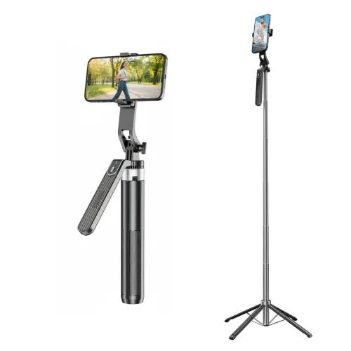 GENERICO Estabilizador Trípode Para Celular Cámara Profesional Selfie Stick P180 180cm