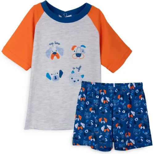 PILLIN Pijama Bebé Niño Color Naranjo