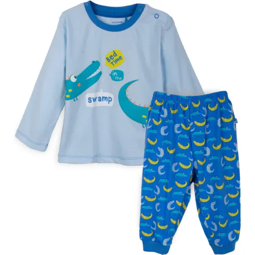 PILLIN Pijama Bebé Niño Color Celeste