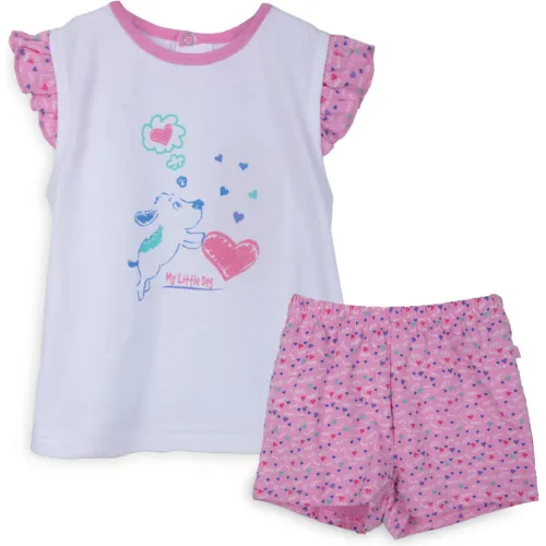 PILLIN Pijama Bebé Niña Color Rosado