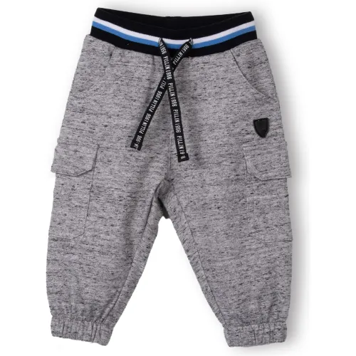 PILLIN Pantalón Buzo Bebé Niño Color Melange