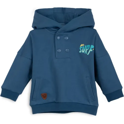 PILLIN Polera Bebé Niño Color Azul Marino