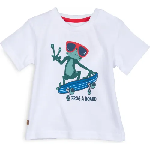 PILLIN Polo Bebé Niño Color Blanco