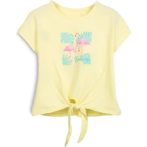 PILLIN Polo Niña Color Amarillo