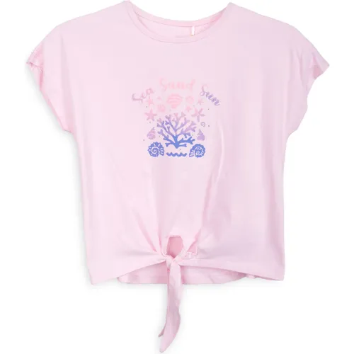 PILLIN Polo Niña Color Rosado