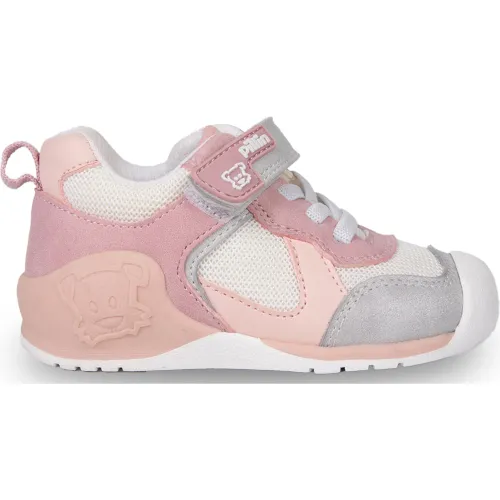 PILLIN Zapatillas Bebé Niña Color Damasco