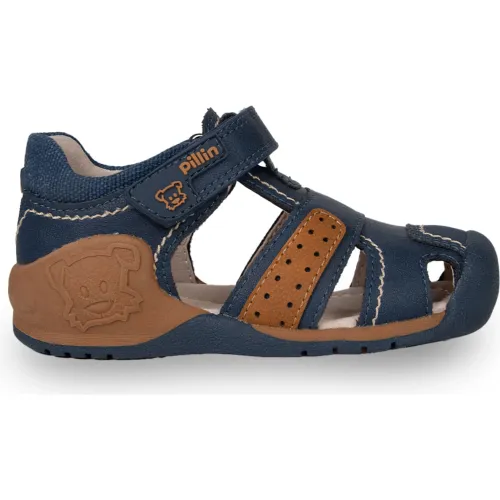 PILLIN Sandalias Bebé Niño Color Azul Marino