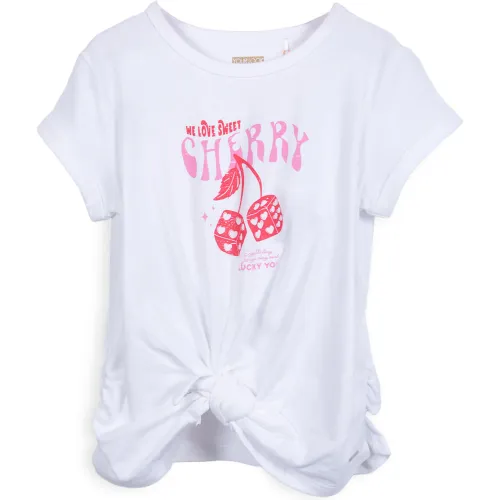 PILLIN Polo Niña Color Blanco