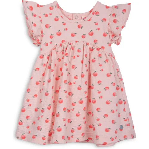 PILLIN Vestido Bebé Niña Color Damasco