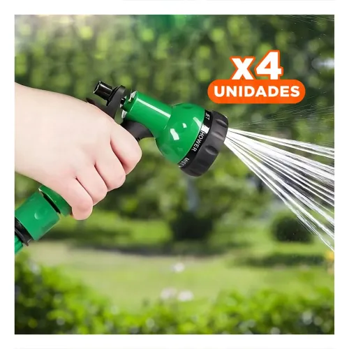 GENERICO Pack4 Equipo De Riego Ajustable De 15 Metros
