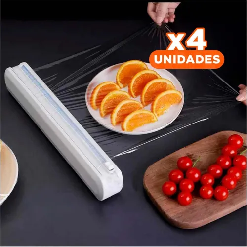 GENERICO Pack4 Herramienta Dispensadora Para Film Y Papel