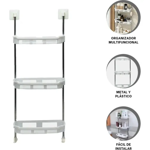 GENERICO Repisa Organizadora 3 Niveles Encima De Lavabo