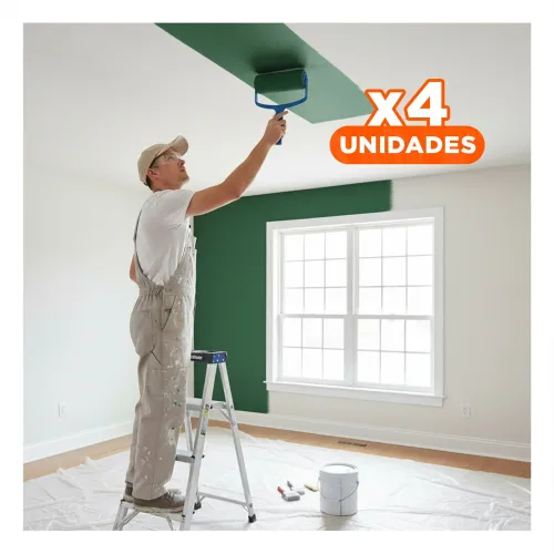 GENERICO Pack4 Aplicador Para Pintar Superficies Grandes