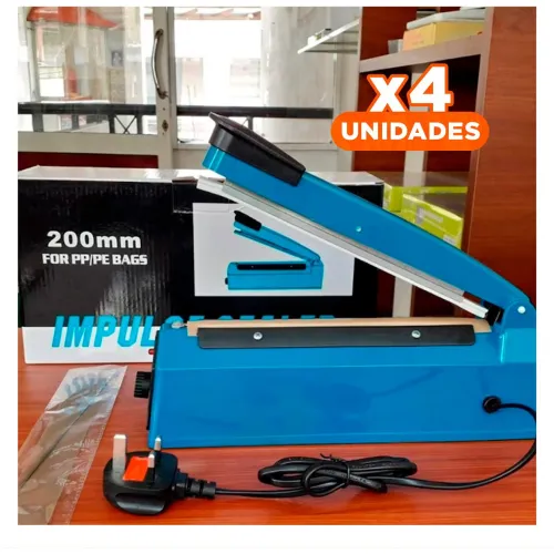 GENERICO Pack4 Clip Sellador Durable Y Facil De Usar