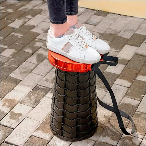 GENERICO Silla Plegable Con Seguro Portatil Para Uso Diario