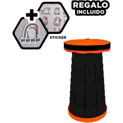 GENERICO Silla Compacta Con Seguro Portatil Para Reuniones O