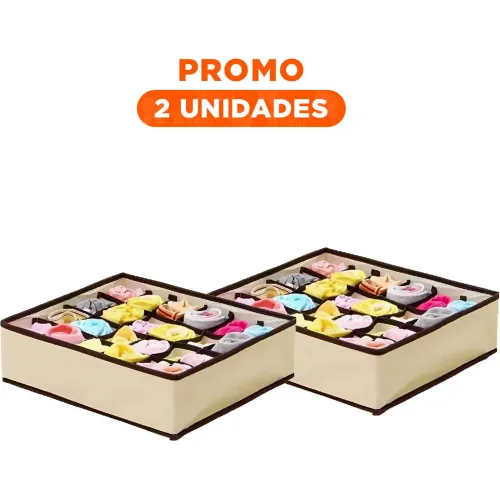 GENERICO Pack2 Sistema Organizadores De Cajon Para Ropa