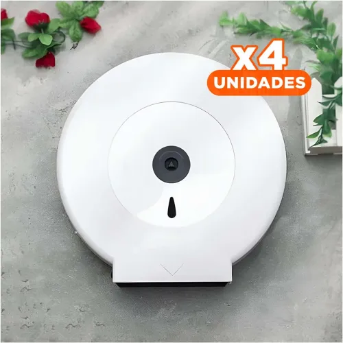 GENERICO Pack4 Modulo De Papel Higienico Jumbo En Blanco
