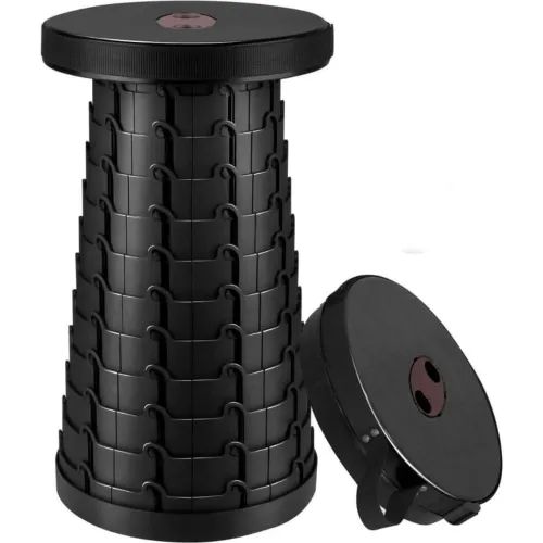 GENERICO Silla Compacta Para Reuniones O Eventos Negro