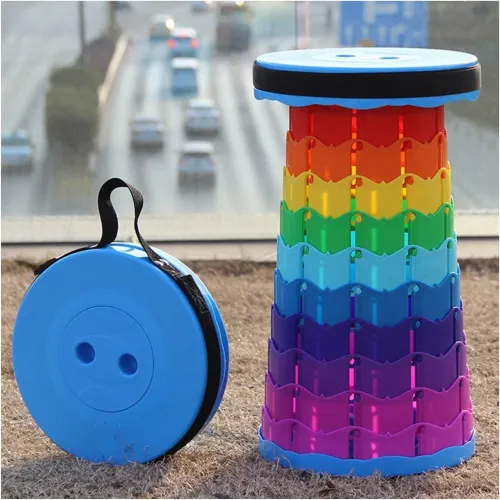 GENERICO Silla Plegable Con Seguro Unico Y Diseno Portatil