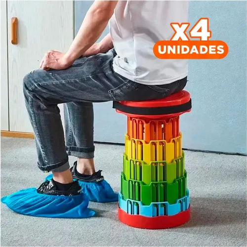 GENERICO Pack4 Soporte Plegable Portatil Con Seguros