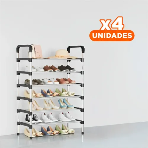 GENERICO Pack4 Base Vertical Multi Uso Para Uso Familiar