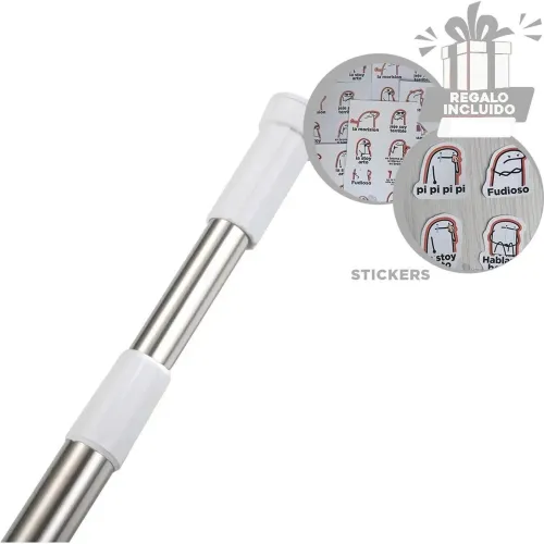 GENERICO Tubo Ajustable Para Ducha Practico Ligero Plomo
