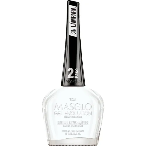 MASGLO Esmalte De Uñas Gel Evolution-Tiza 13.5ml